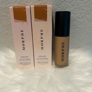 Morphe Filter Effect Soft-Focus Foundation - Tan- Bundle of 2
